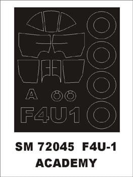 Przejdź do produktu MONTEX SM72045 - 1:72 F4U-1