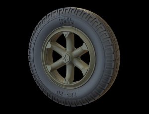 PANZERART 35206 - 1:35 Road Wheels for Henschel 33 (Commercial Pattern)