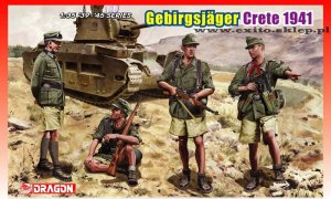 DRAGON 6742 - 1:35 Gebirgsjager - Crete 1941