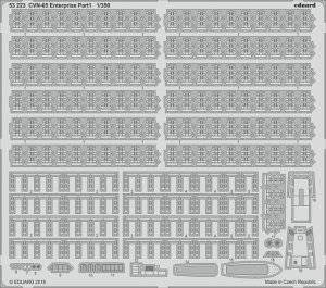 EDUARD 53223 - 1:350 CVN-65 Enterprise pt.1