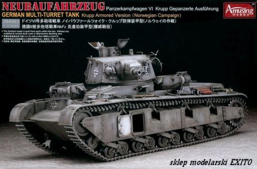 Przejdź do produktu AMUSING HOBBY 35A003 - 1:35 Panzerkampfwagen VI Neubaufahrzeug