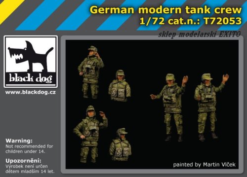 Przejdź do produktu BLACK DOG T72053 - 1:72 German modern tank crew