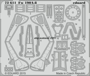 EDUARD 72611 - 1:72 Fw 190A-8