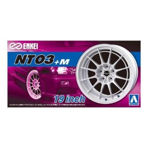 AOSHIMA 05392 - 1:24 Felgi + Opony Enkei NT+M 19inch