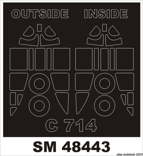 Przejdź do produktu MONTEX SM48443 - 1:48 Caudron C-714