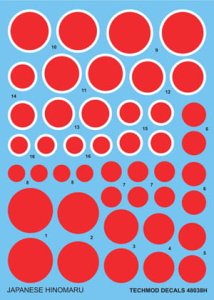 TECHMOD 48038 - 1:48 Japanese Hinomaru