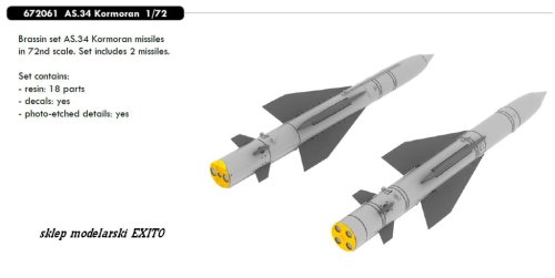 Przejdź do produktu EDUARD 672061 - 1:72 AS.34 Kormoran