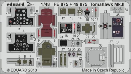 Przejdź do produktu EDUARD FE875 - 1:48 Tomahawk Mk.II