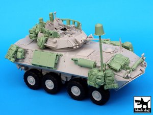 BLACK DOG T35038 - 1:35 USMC LAV A2 accessories set