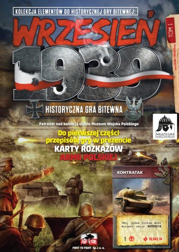 Przejdź do produktu FIRST TO FIGHT Wrzesień 1939 - Historyczna gra bitewna Tom 1