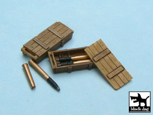 Przejdź do produktu BLACK DOG T48014 - 1:48 King Tiger ammo boxes