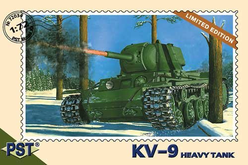 Przejdź do produktu PST 72034 - 1:72 KV-9 Heavy Tank - limited edition