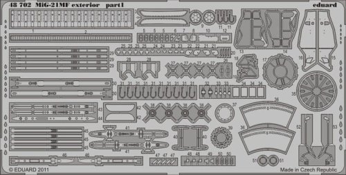 Przejdź do produktu EDUARD 48702 - 1:48 MiG-21MF exterior