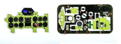 Przejdź do produktu YAHU YMA4826 - 1:48 A6M2 Nakajima Green tablica przyrządów