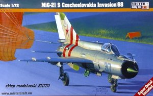 MISTERCRAFT C13 - 1:72 MiG-21S Czechoslovakia Inv 68