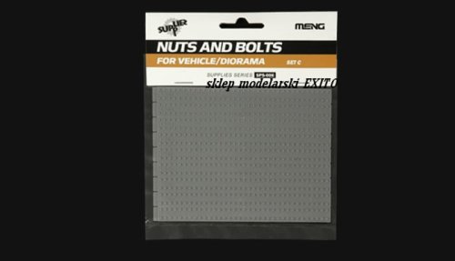 Przejdź do produktu MENG MODEL SPS008 - Nuts and Bolts for Vehicle / Diorama - Set C
