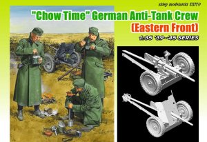 DRAGON 6697 - 1:35 Chow Time - German Anti-Tank Gun Crew w/3,7cm PaK 35/36 (Eastern Front)