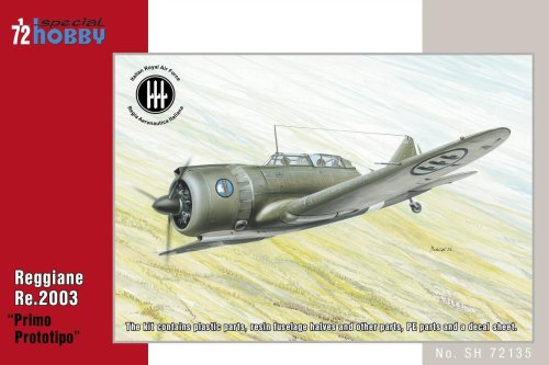 Przejdź do produktu SPECIAL HOBBY 72135 - 1:72 Reggiane Re.2003 primo prototipo