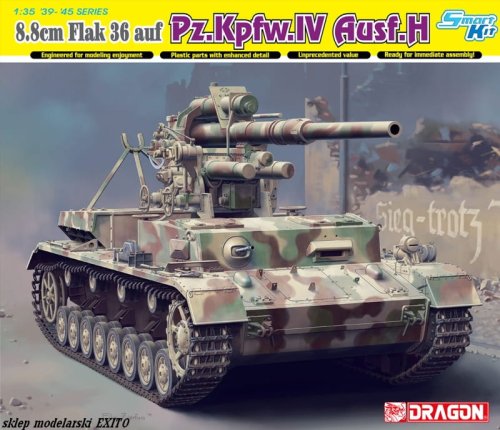 Przejdź do produktu DRAGON 6829 - 1:35 88mm FlaK 36 auf Pz.Kpfw.IV Ausf.H