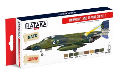 Przejdź do produktu HATAKA AS68 - Zestaw farb Modern Hellenic AF vol. 1