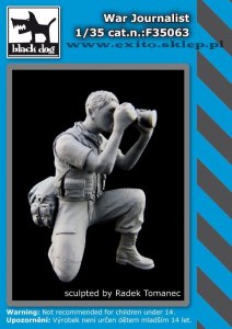 BLACK DOG F35063 - 1:35 War Journalist