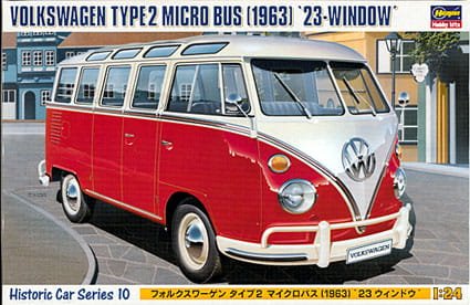 Przejdź do produktu HASEGAWA HC10 - 1:24 Volkswagen Type 2 Micro Bus 1963