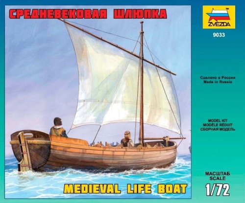 Przejdź do produktu ZVEZDA 9033 - 1:72 Medieval Life Boat