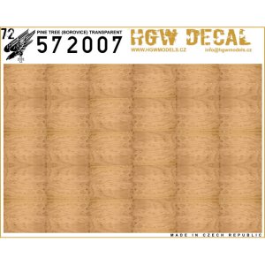 HGW 572007 - 1:72 Pine Tree - Transparent