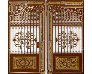 PART X040 - 1:35 Pallace gate (brama)