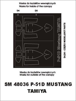 Przejdź do produktu MONTEX SM48036 - 1:48 P-51 D Mustang