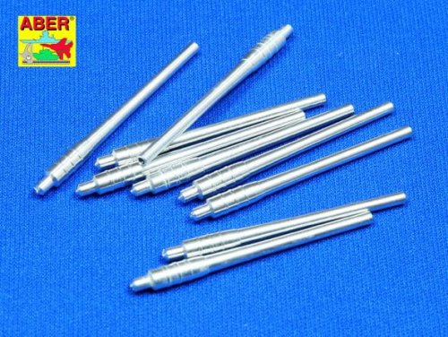 Przejdź do produktu ABER 1:350L-09  - 1:350 Set of 9 pcs 460 mm barrels for Japanese ships Yamato and Musashi