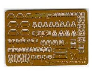 PART S48015 - 1:48 Buckless (klamry pasów) Soviet modern airforce