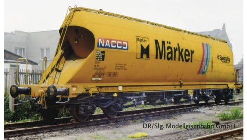 Przejdź do produktu ROCO 67289 H0 - Wagon towarowy silos do materiałów sypkich Nacco DB AG