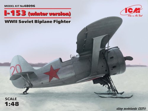 Przejdź do produktu ICM 48096 - 1:48 I-153 winter version