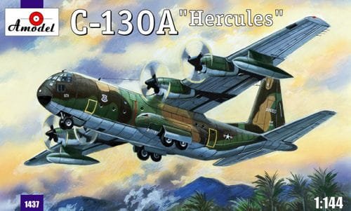 Przejdź do produktu AMODEL 1437 - 1:144 C-130A Hercules