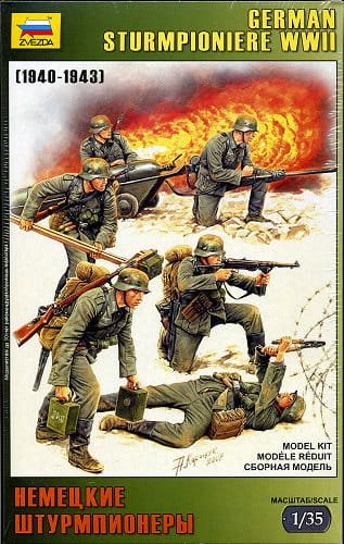 Przejdź do produktu ZVEZDA 3613 - 1:35 German Sturmpioniere WWII