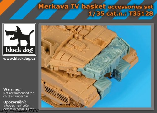 Przejdź do produktu BLACK DOG T35128 - 1:35 Merkava IV basket accessories set
