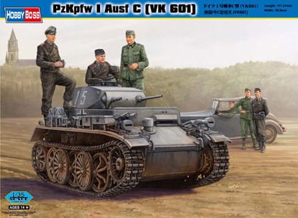 Przejdź do produktu HOBBY BOSS 82431 - 1:35 PzKpfw I Ausf C (VK 601)