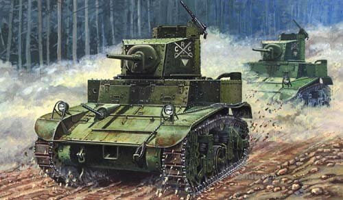 Przejdź do produktu MIRAGE 726070 - 1:72 Amerykański Czołg Lekki M3
