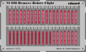 EDUARD 73008 - 1:72 Remove Before Flight
