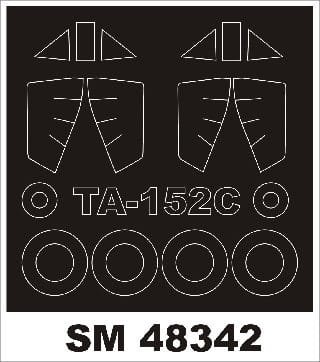 Przejdź do produktu MONTEX SM48342 - 1:48 Focke Wulf Ta 152