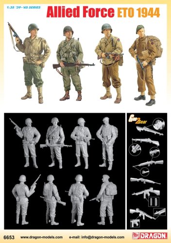 Przejdź do produktu DRAGON 6653 - 1:35 Allied Force ETO 1944