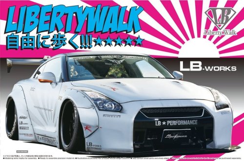 Przejdź do produktu AOSHIMA 05403 1:24 LB Works R35 GT-R Ver.2