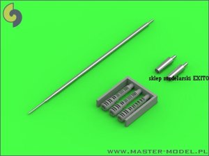 MASTER AM-48-092 - 1:48 MiG-19S Farmer C końcówki działek 30mm i rurka Pitota