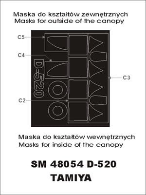 Przejdź do produktu MONTEX SM48054 - 1:48 Dewoitine D-520