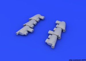 EDUARD 648230 - 1:48 Hurricane Mk.I exhaust stacks