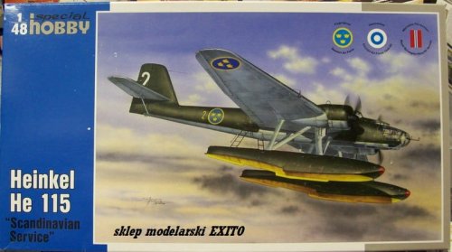 Przejdź do produktu SPECIAL HOBBY 48146 - 1:48 Heinkel He 115 - Scandinavian Service