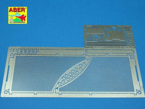 Przejdź do produktu ABER 16042 - 1:16 Tiger II Porsche - Vol.8 - Anti Mine Mesh plus some extra parts