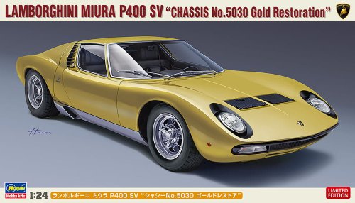 Przejdź do produktu HASEGAWA 20319 - 1:24 Lamborghini Miura P400 SV Chassis
