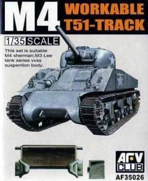 Przejdź do produktu AFV CLUB 35026 - 1:35 M4/M3 T51 Track